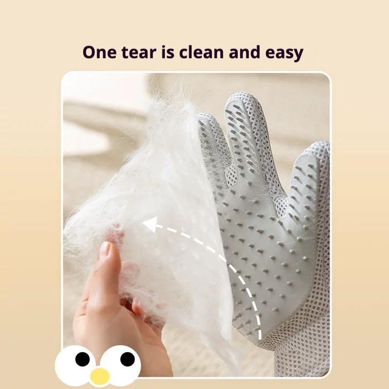 The Snuggle Glove, 2-in-1 Grooming for Dogs and Cats